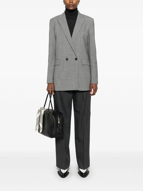 Norcia pinstriped trousers